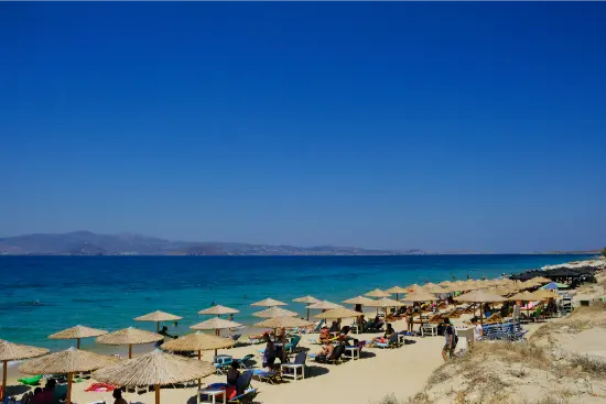 Spiaggia di Plaka a Naxos
