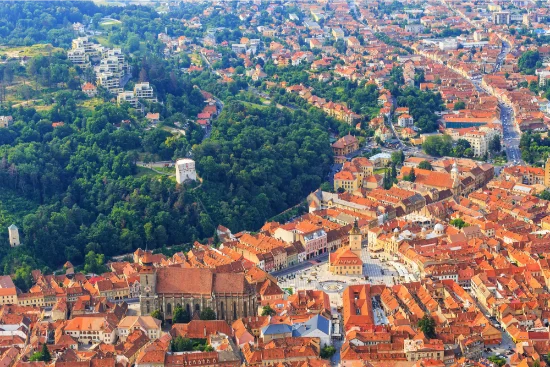 Brașov in Transilvania