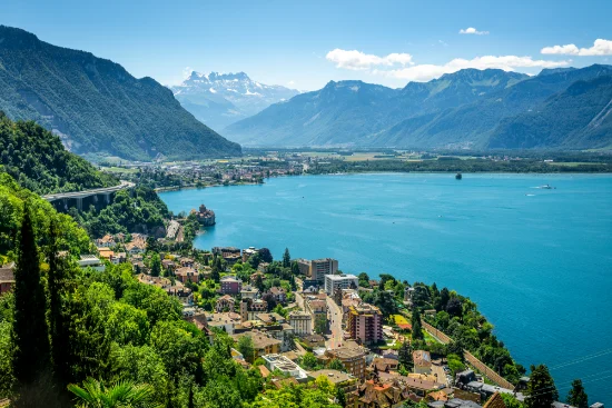 Lago di Ginevra e Montreux
